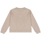 Girls Beige & Pink Tulle Skirt Set, 1, hi-res